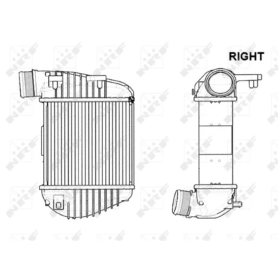 Afbeelding van Intercooler, inlaatluchtkoeler NRF 30772
