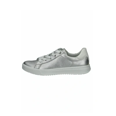 Afbeelding van ARA Sneaker Sneakers laag, Dames, Maat: 41, Silber, weiss 12 Leer