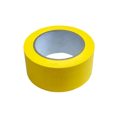 Afbeelding van Kortpack Vloermarkeringstape Geel 50mm X 33mtr. 1 Rol (6 Rollen)