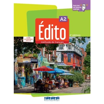 Image de Édito A2 édition 2022 2024 Livre + numérique inclus
