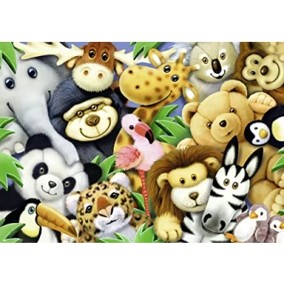 Afbeelding van Ravensburger Puzzle Softies dieren, 35 delen, meerkleurig