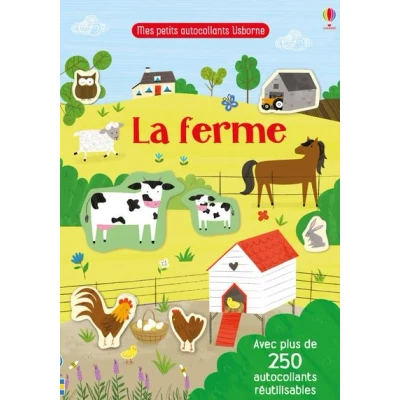 Image de La ferme Mes petits autocollants Usborne