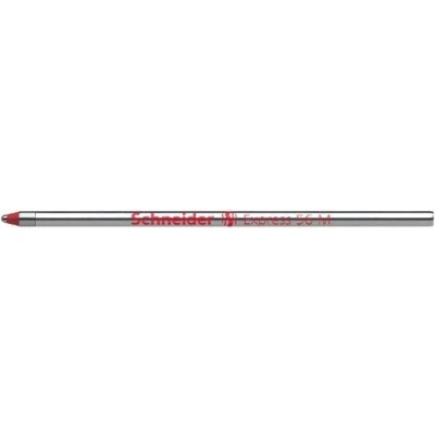 Image de Schneider Express 56 Recharge pour stylo bille Pointe M acier inoxydable Encre permanente rouge Lot de 20