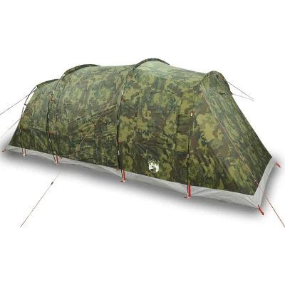 Afbeelding van Tunneltent 6 persoons waterdicht camouflage