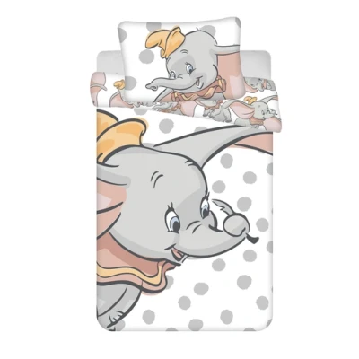 Afbeelding van Disney Peuter dekbedovertrek Dombo &quot;Dots&quot; 4250282959664