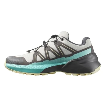 Afbeelding van SALOMON SPEEDCROSS PEAK wandelschoenen voor dames, Icicle / Castlerock Aruba Blue, 38 2/3 EU