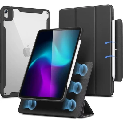 Afbeelding van ESR Rebound Hybrid iPad Air 11 inch (2024) hoesje zwart