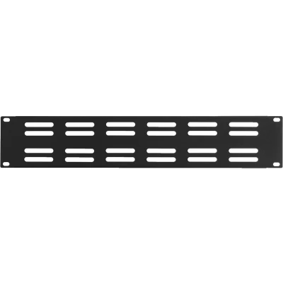 Afbeelding van Monacor RCP 8722U 19 rack afdekplaat 2 HE