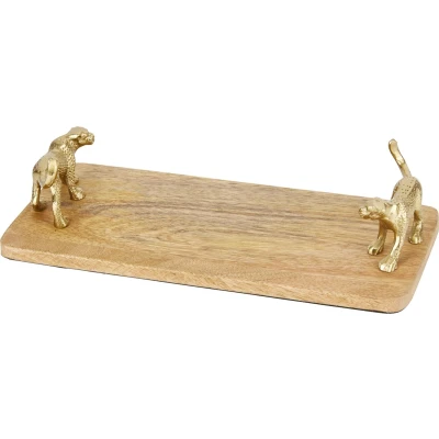 Afbeelding van Artesà dienblad van mangohout, rechthoekig, 32 x 15 cm