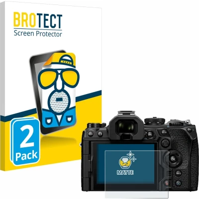 Afbeelding van BROTECT Screenprotector voor Olympus OM System 1 Mark II Folie Beschermfolie matte (2 Stuks)