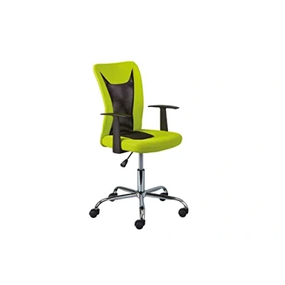 Afbeelding van Bureaustoel Donny ergonomische rugleuning groen