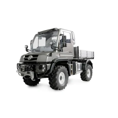 Afbeelding van Amewi 22683 Mercedes Benz Unimog, anthrazit 1:10 Elektro RC truck RTR