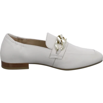 Afbeelding van ara LYON Instappers, Dames, Maat: 41.5, Cream Leer