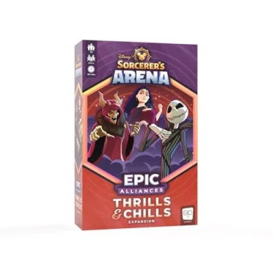 Afbeelding van Disney Sorcerer&#039;s Arena: Epic Alliances Thrills and Chills Expansion Met Jack Skellington; The Horned King; Mother Gothel Officieel gelicentieerd Strategy &amp; Family Board Game
