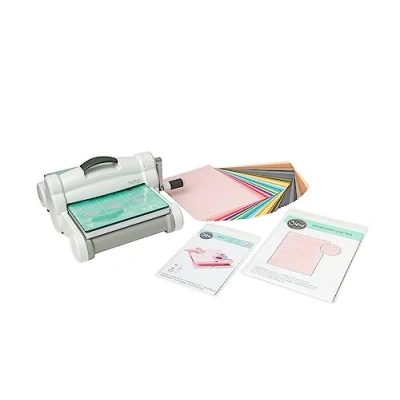 Afbeelding van Sizzix Big Shot Plus Starter Kit White &amp; Gray