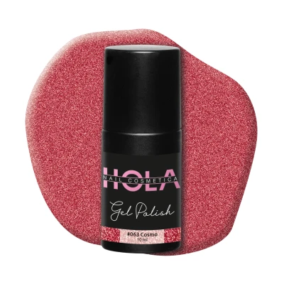 Afbeelding van Gellak #063 Cosmo 10ml roze Gelnagellak Hola