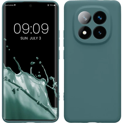 Afbeelding van kwmobile telefoonhoesje geschikt voor Xiaomi Redmi Note 14 Pro+ 5G / Pro Plus Hoesje smartphone Precisie camera uitsnede In Arctische nacht