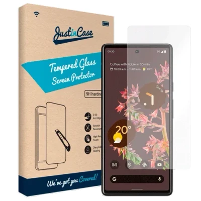 Afbeelding van Just in Case Gehard Glas Clear Screenprotector Google Pixel 6a