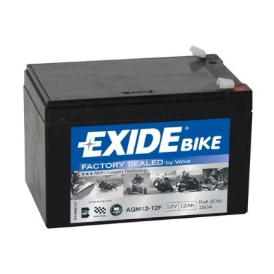 Afbeelding van EXIDE AGM Ready AGM12 12F Accu / Batterij 12V 12Ah 150A B0