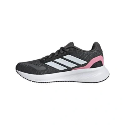 Afbeelding van adidas Runfalcon 5 schoenen voor kinderen, lage schoenen, geen voetbal, uniseks Grijs Zes/Kristal Wit/Bliss Roze, 29 EU