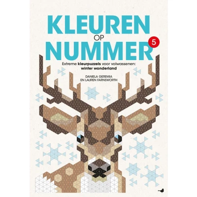 Afbeelding van Uitgeverij bbnc kleurboek kleuren op nummer 5
