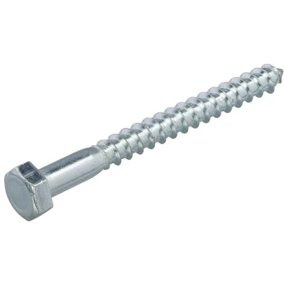 Afbeelding van Houtdraadbout 4.6 vz 10x180mm DIN571