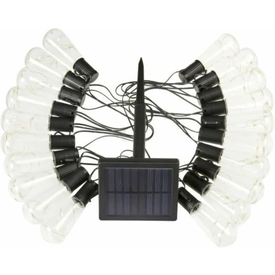 Afbeelding van LED lichtketting DecoBulb, 20 lampjes, transparant