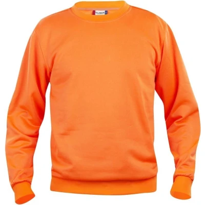 Afbeelding van Clique Basic Roundneck 021030 Signaal oranje