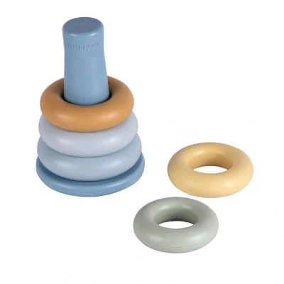 Afbeelding van Little Dutch Stapelringen Blauw