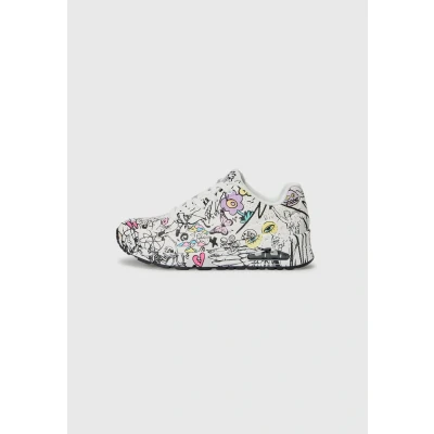 Afbeelding van Skechers UNO Sneakers laag, Dames, Maat: 36, White Hoogwaardig imitatieleer