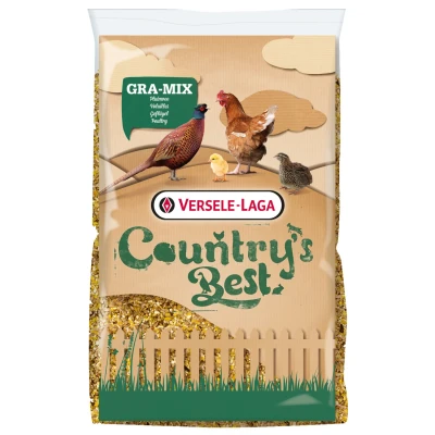 Afbeelding van Versele Laga Country`s Best Gra Mix Pluimveemix Met Grit Kippenvoer 20 kg