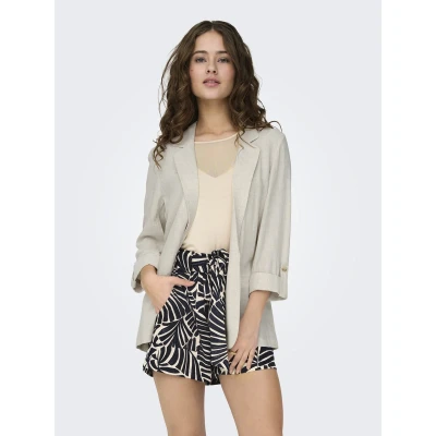 Afbeelding van ONLY Onlsiesta OPEN Blazer, Dames, Maat: 34, Moonbeam