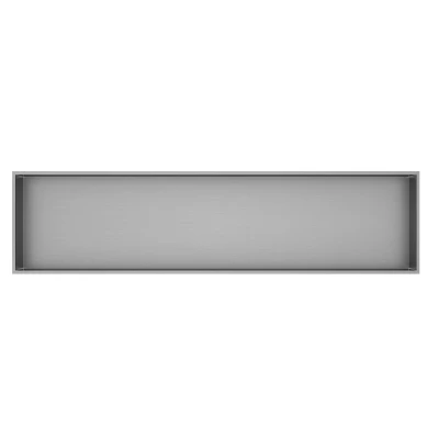 Afbeelding van Best Design Moya inbouwnis 28x121x7cm rvs