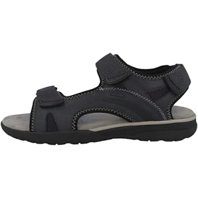 Afbeelding van Geox Spherica Outdoorsandalen, Heren, Maat: 44, Navy Textiel/ synthetisch