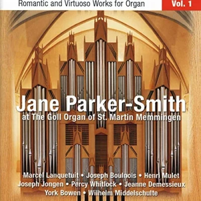 Afbeelding van Jane Parker Smith Organ Recital At Memmingen (CD)