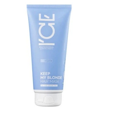 Afbeelding van ICE Professional Keep My Blonde Mask Anti Yellow 200ml Haibu by Kapperskorting.com