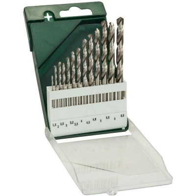 Afbeelding van Bosch Accessories 2609255061 HSS Metaal spiraalboorset 13 delig Geslepen DIN 338 Cilinderschacht 1 set(s)