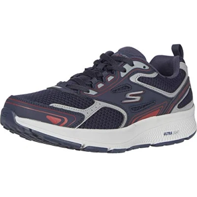 Afbeelding van Skechers Performance GO RUN Consistent Hardloopschoenen neutraal, Heren, Maat: 47, Navy/red Textiel/ synthetisch