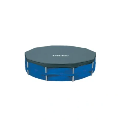 Afbeelding van Intex Metal Frame Pool Cover 457 Afdekzeil Blauw Zwembad Accessoires
