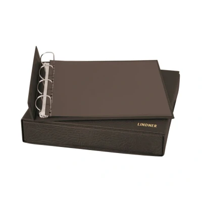 Afbeelding van Lindner Lindner, Regular, Album (18 rings) zonder inhoud Licht Bruin afm: 305x317x50 mm. per st.