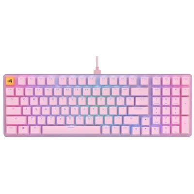Afbeelding van Glorious PC GMMK 2 Full Size Keyboard Toetsenbord Fox Switches Per Key RGB ANSI US paars