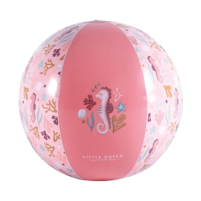 Afbeelding van Little Dutch Strandbal Ocean Dreams Roze