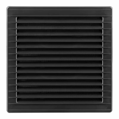 Afbeelding van Ventilatierooster EDM 87726 Antraciet 17 x 1,15 cm Muggennet