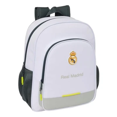 Afbeelding van Schoolrugzak Real Madrid C.F. Wit 32 x 38 12 cm