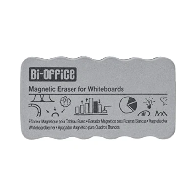 Image de Bi Office Brosse Effaceur Magnétique Léger, Pour Tableau Blanc, 110 x 55 23 mm