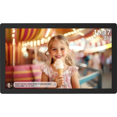 Afbeelding van Denver Digitale Fotolijst 32 inch XXL Full HD Frameo App Fotokader WiFi 32GB IPS Touchscreen PFF3260