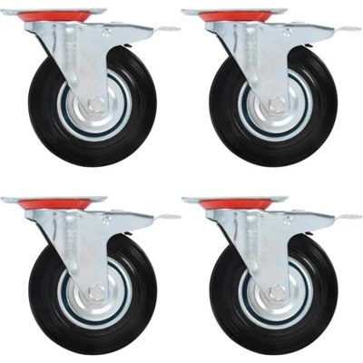 Afbeelding van vidaXL 32 st Zwenkwielen 125 mm