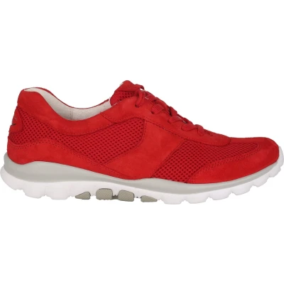 Afbeelding van Gabor rollingsoft sensitive 66.966.68 dames rollende wandelsneaker rood maat 40 (EU) 6.5 (UK)