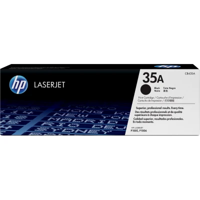 Afbeelding van HP 35A originele zwarte LaserJet tonercartridge (CB435A)