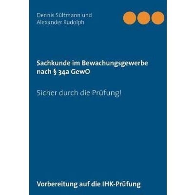 Afbeelding van Sachkunde im Bewachungsgewerbe nach § 34a GewO
